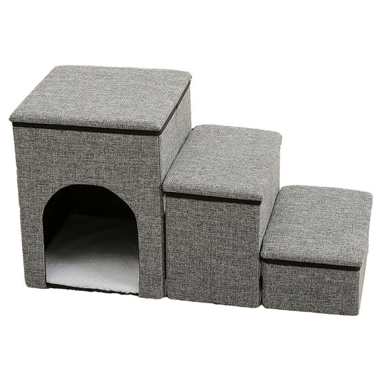 pet ladder dogs and cats step foldable