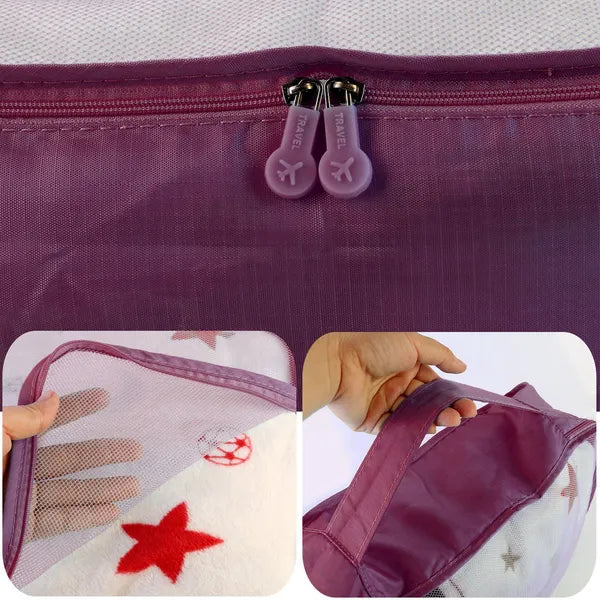 9pcs clothes storage bags water resistant