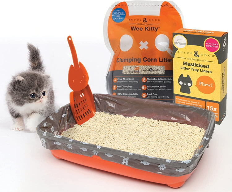 Wee Kitty Clumping Corn Cat Litter