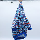 camouflage pet hoodie with print pet