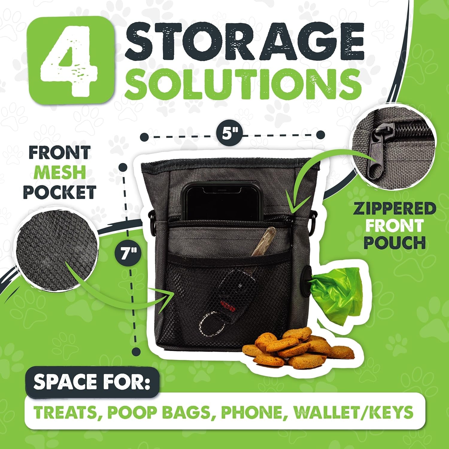 Dog Treat Pouch 2.0 Hands Free Pet