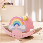 Toy Rainbow Cat Scratch Board Wear