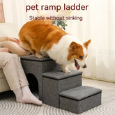 pet ladder dogs and cats step foldable