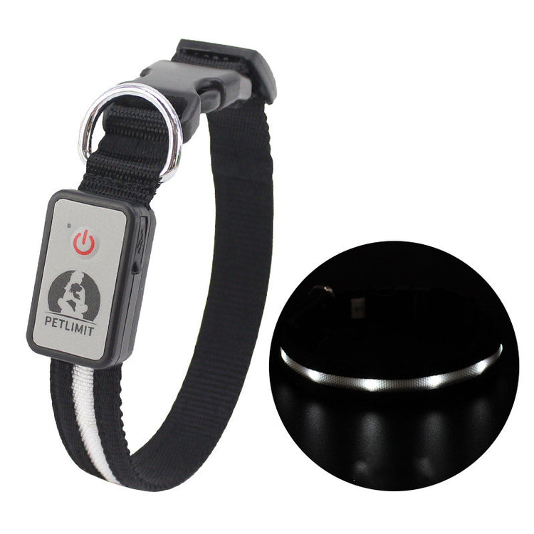 pet waterproof LED charging collar