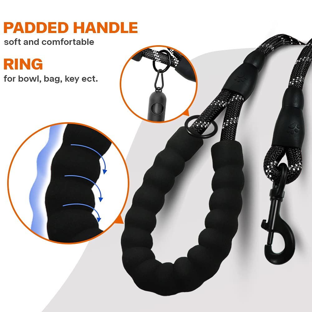 dogs leash running elasticity hands