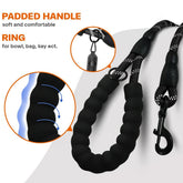 dogs leash running elasticity hands