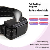 automatic bark stopper dog intelligent training spray collar humane pet control device