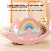 Toy Rainbow Cat Scratch Board Wear