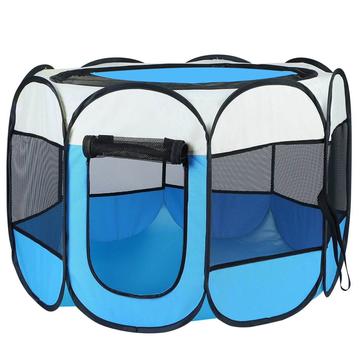 portable foldable pet tent exercise