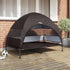 Elevated dog bed durable raised pet