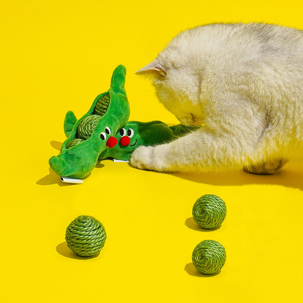 3PCS Cat Toy Balls Interactive Pet Play