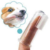 super soft pet finger toothbrush teddy