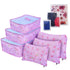 9pcs clothes storage bags water resistant