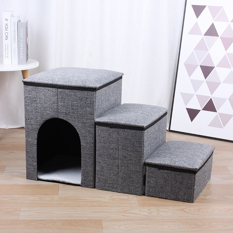 pet ladder dogs and cats step foldable