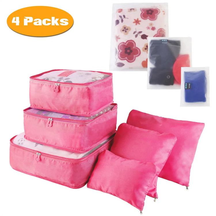 9pcs clothes storage bags water resistant