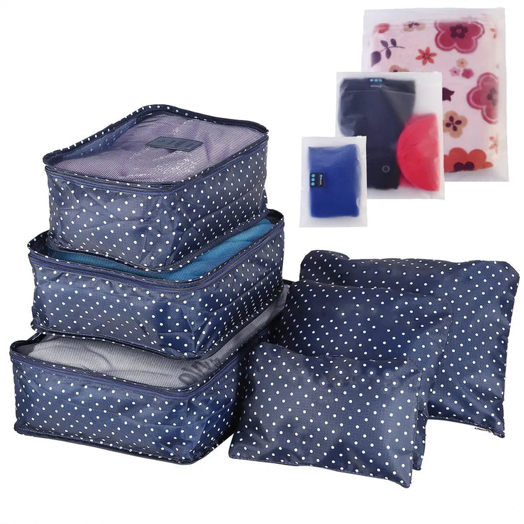 9pcs clothes storage bags water resistant