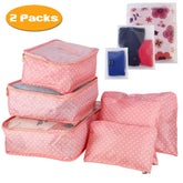 9pcs clothes storage bags water resistant
