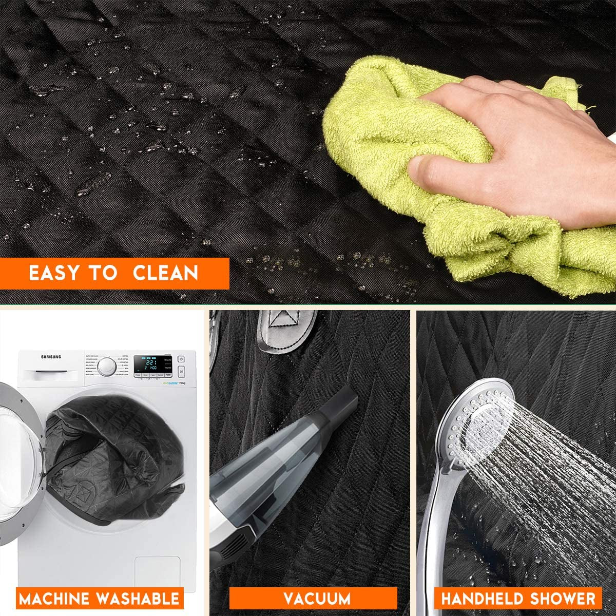 Waterproof Non Slip Dog Car Back Seat