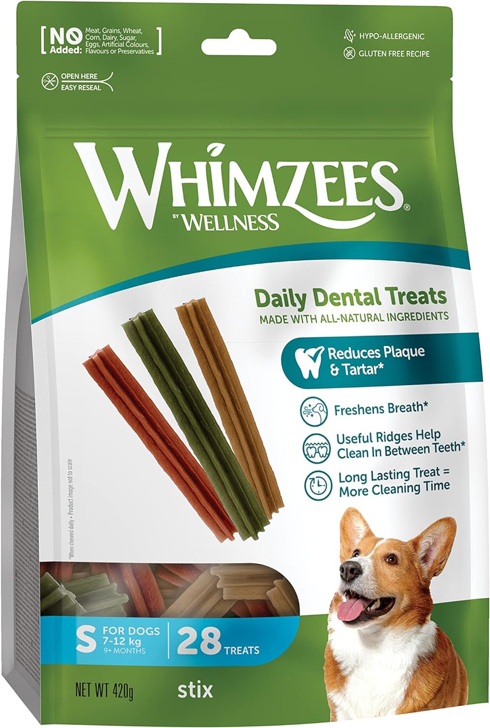 stix dental dog treats value bag small