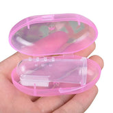 super soft pet finger toothbrush teddy