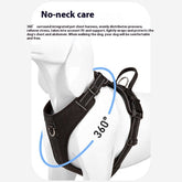 dog breast strap vest explosion proof