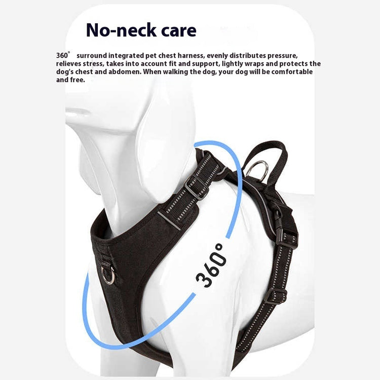 dog breast strap vest explosion proof