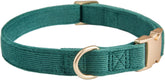 Ultra-Soft Dog Collar Natural Cotton Corduroy