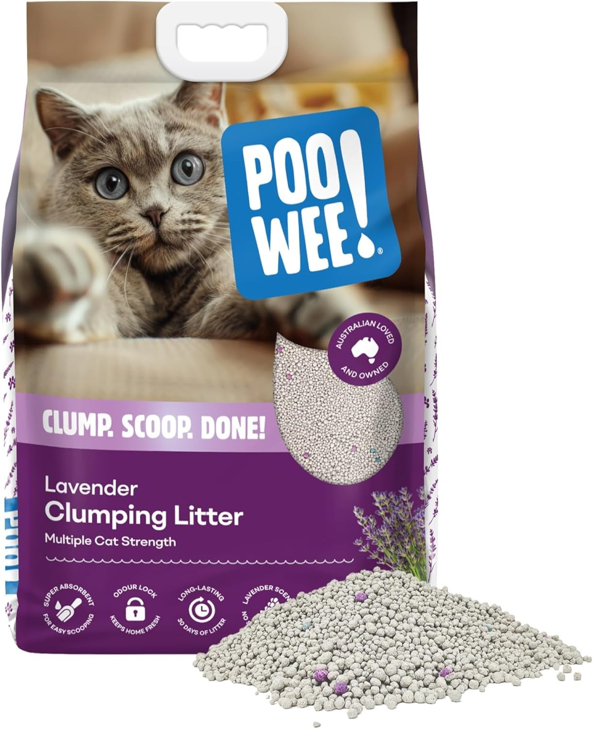 Clumping Lavender Cat & Kitten Litter
