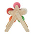 Solid Wood Standing Cat Catching Ball