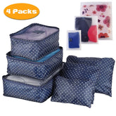 9pcs clothes storage bags water resistant