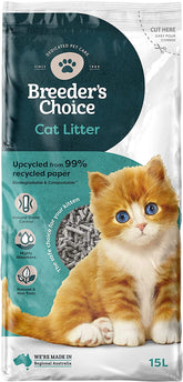 99 Percent Recycled Paper Cat Litter