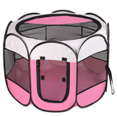 portable foldable pet tent exercise