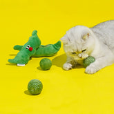 3PCS Cat Toy Balls Interactive Pet Play
