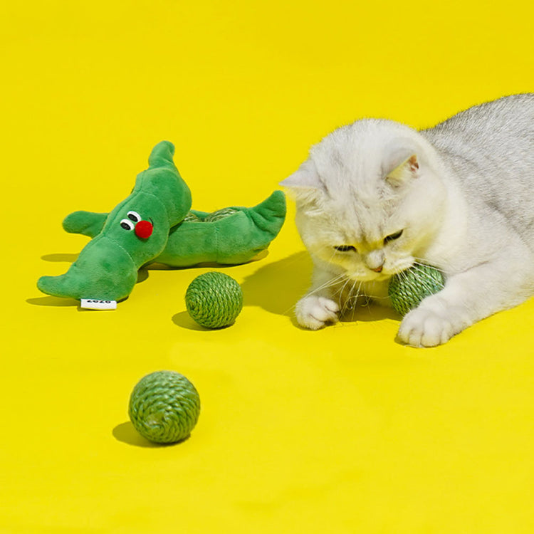 3PCS Cat Toy Balls Interactive Pet Play
