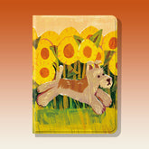 Sunflower Schnauzer Dog Cute Pad