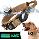waterproof dog collar airtag protective
