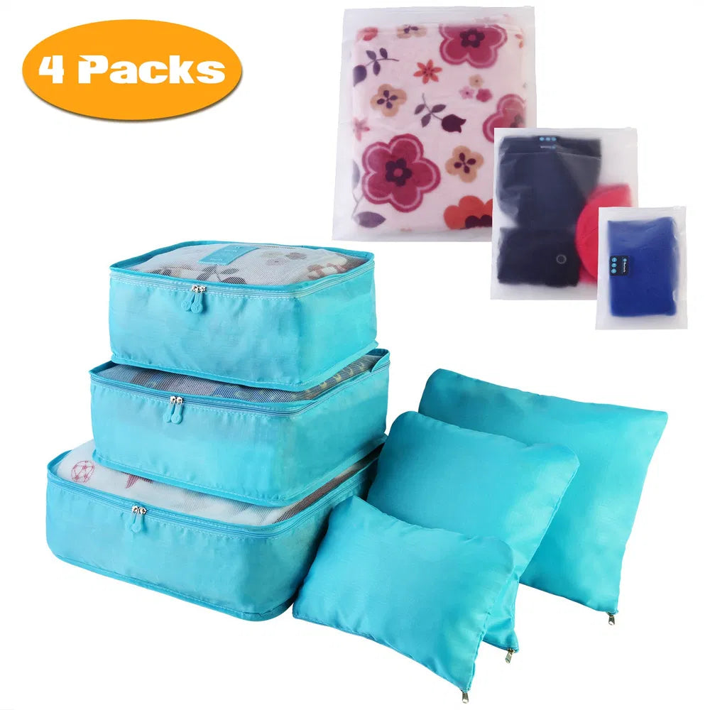 9pcs clothes storage bags water resistant