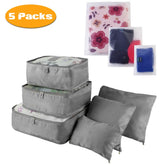 9pcs clothes storage bags water resistant