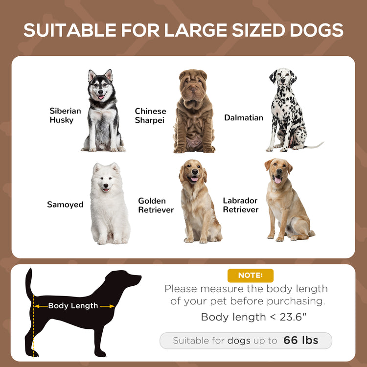 48 x 36 elevated portable dog cot
