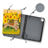 Sunflower Schnauzer Dog Cute Pad