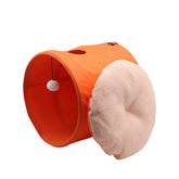 oxford cloth cylinder kennel for cats