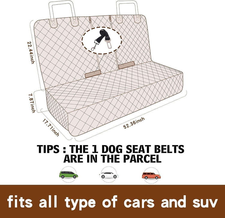Waterproof Universal Fit Dog Car Seat