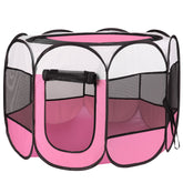 portable foldable pet tent exercise
