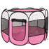 portable foldable pet tent exercise
