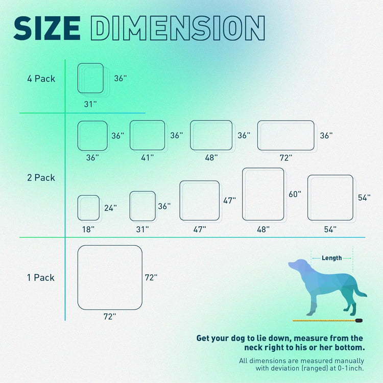 Reusable Washable Pee Pads for Dogs