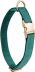Ultra-Soft Dog Collar Natural Cotton Corduroy