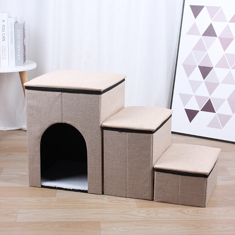 pet ladder dogs and cats step foldable