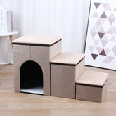 pet ladder dogs and cats step foldable