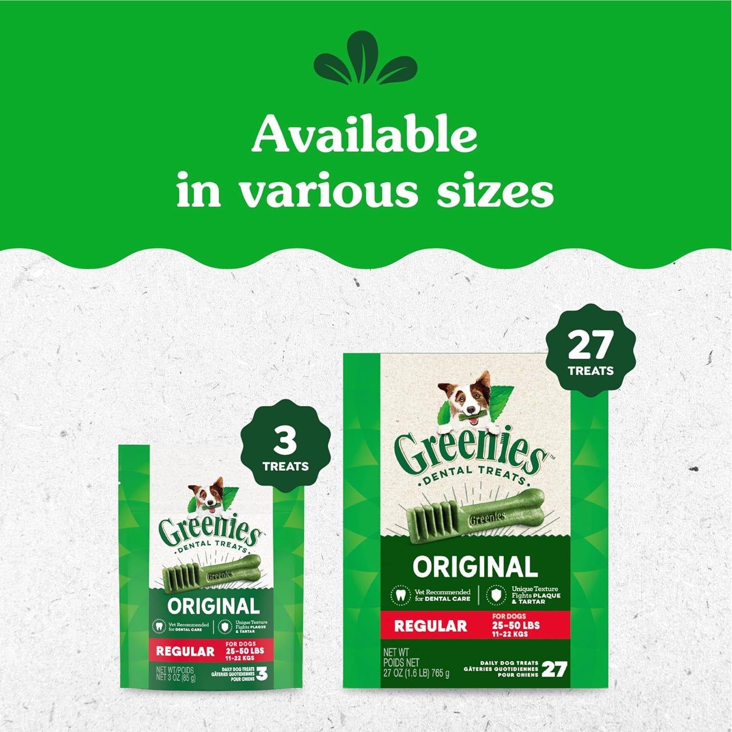 Canine Dental Chews Original Regular