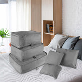 9pcs clothes storage bags water resistant